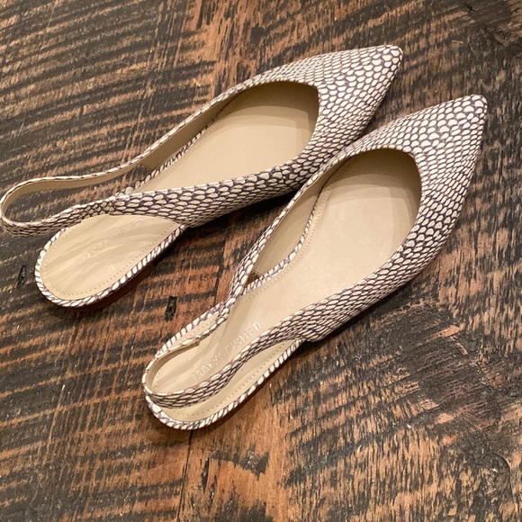 Marc Fisher Shoes - Graceful Pointed Toe Slingback Flat (Women)